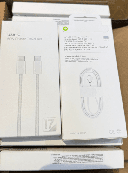 Apple USB-C To USB-C Charging Cable 60W (1m) 17 Cable