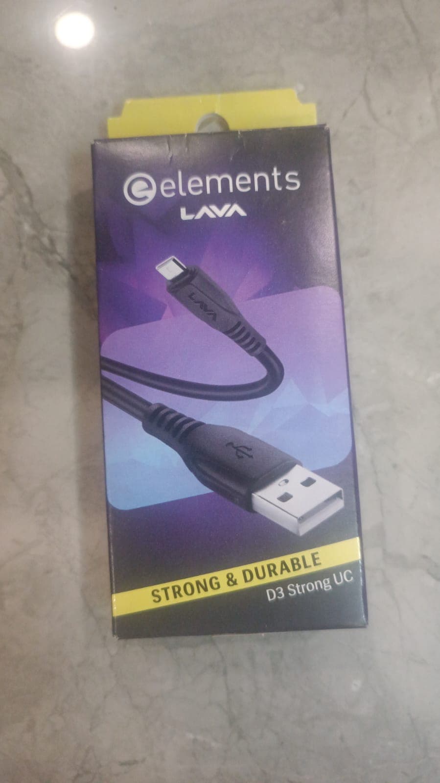 LAVA Elements D3 Strong UC USB Type-A To USB Type-C Cable