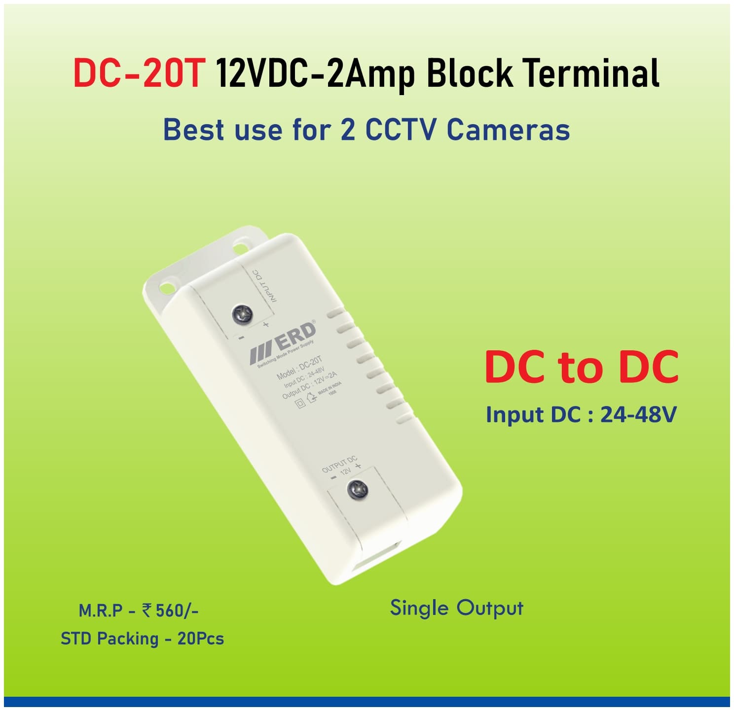 ERD DC-20T 12V 2A DC-DC Converter