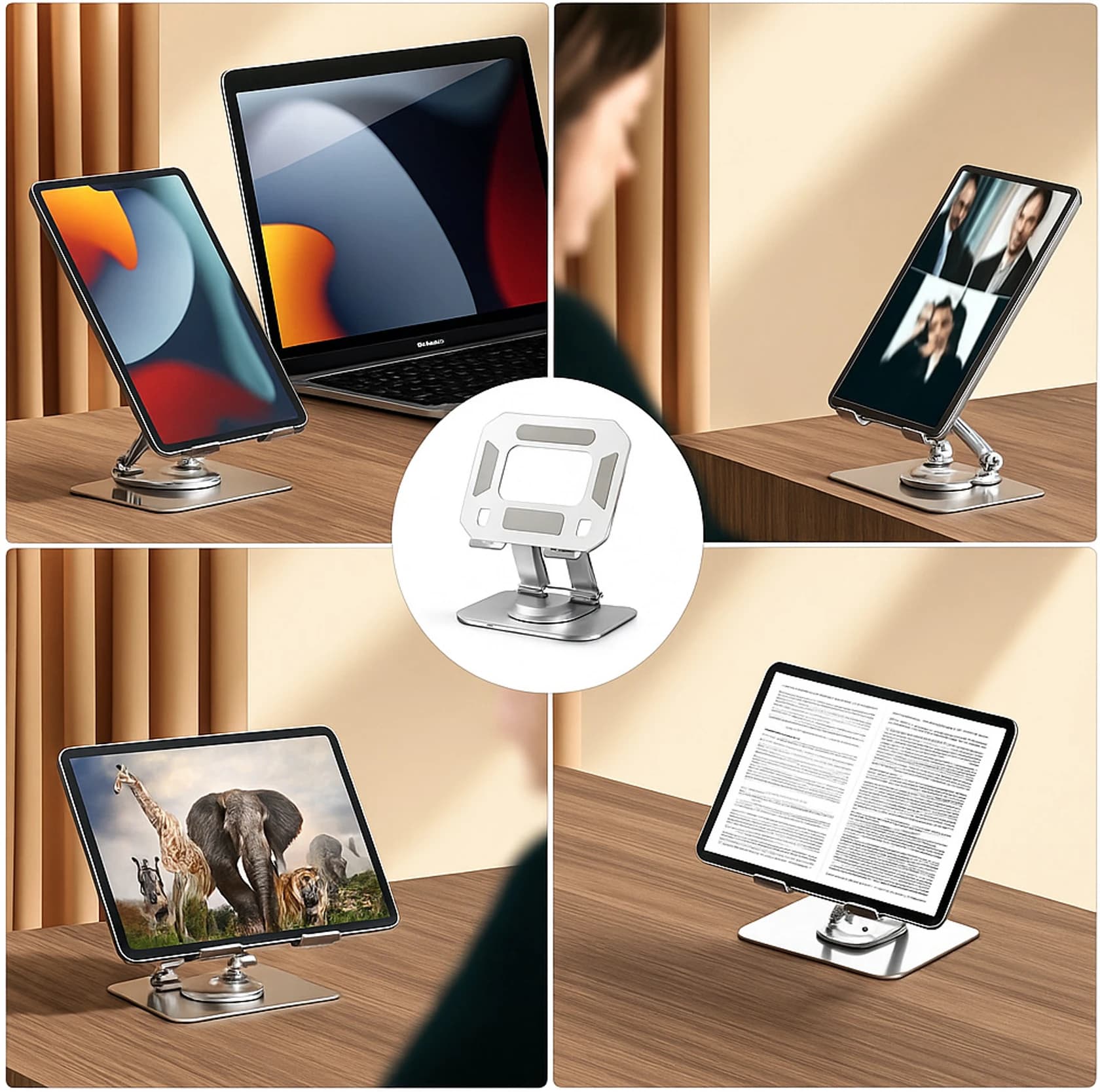 Foldable Metal Phone Holder image 3