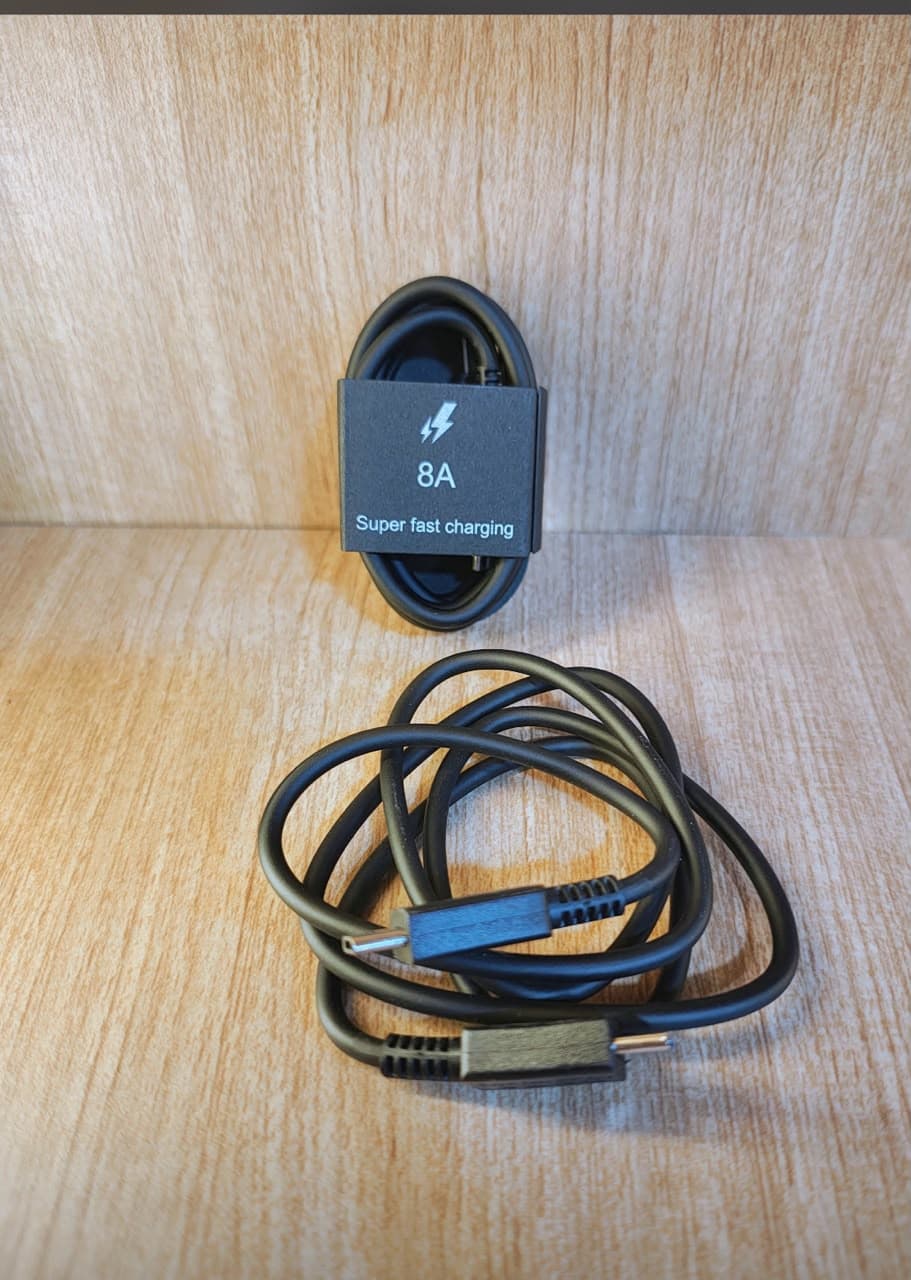 8A USB Type-C To Type-C Super Fast Charging Cable