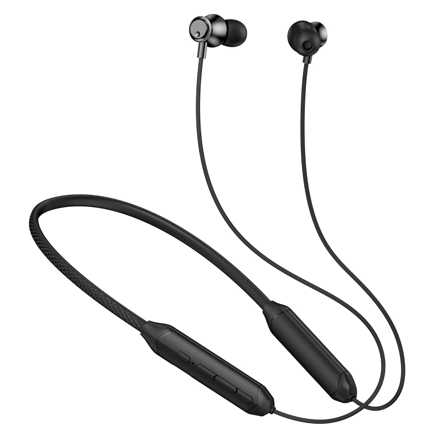 Black Wireless Bluetooth Neckband