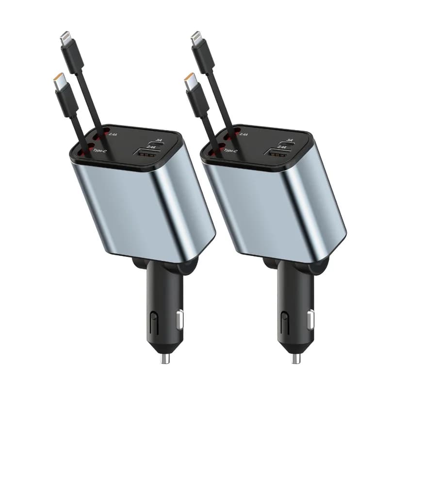 4 Port Mobile Car Charger
