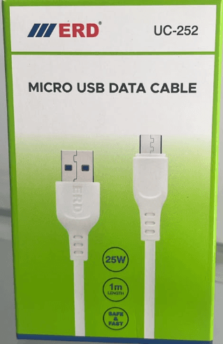 ERD UC-252 Micro USB Data & Charging Cable – 1 Meter