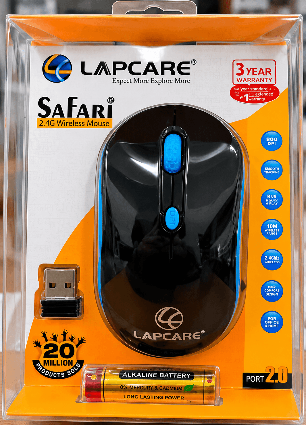 Safari 2.4G Wireless Mouse (LWM-555) image 1