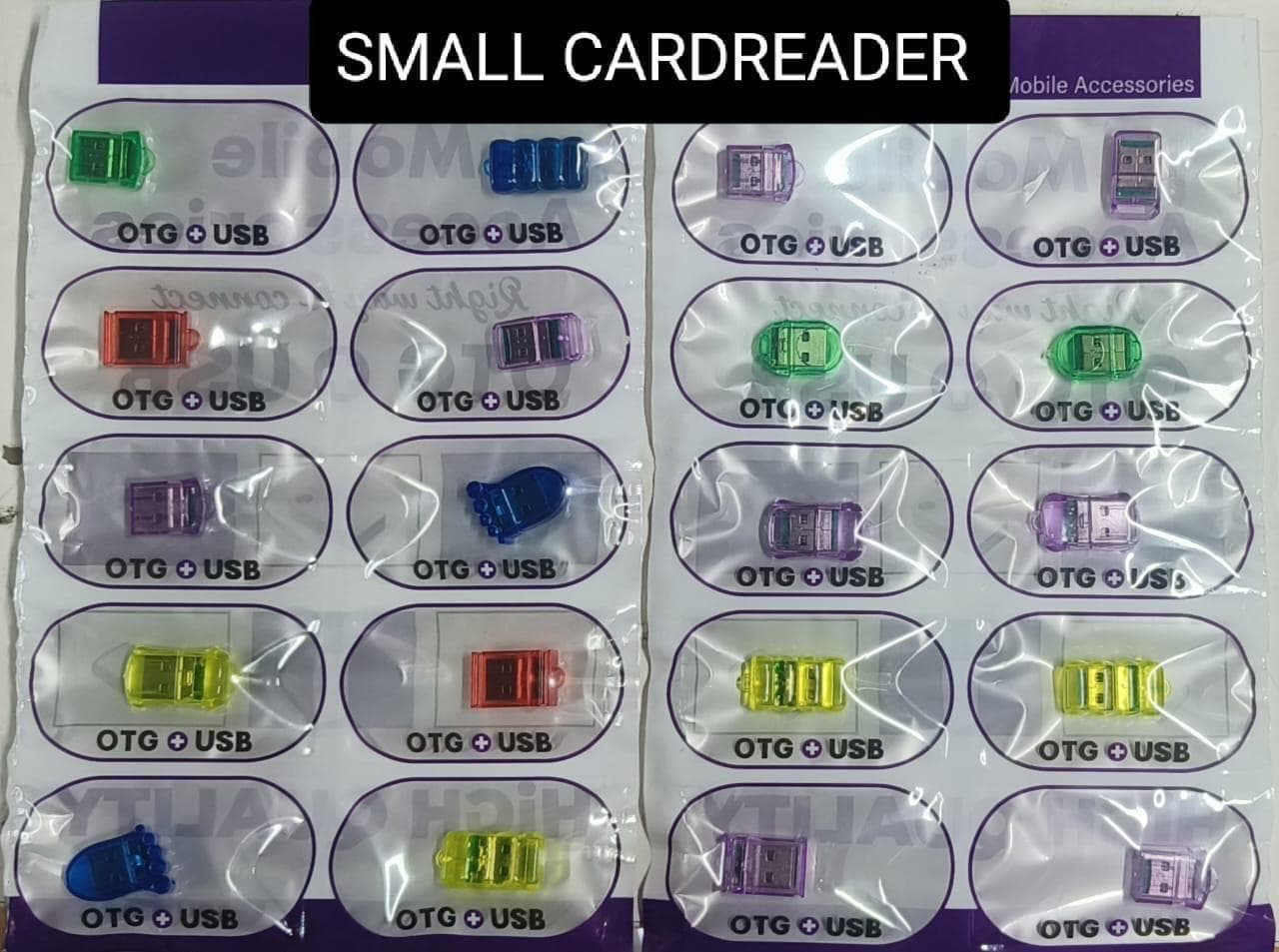 Small USB OTG Card Reader (Micro SD/TF Memory Card Reader)