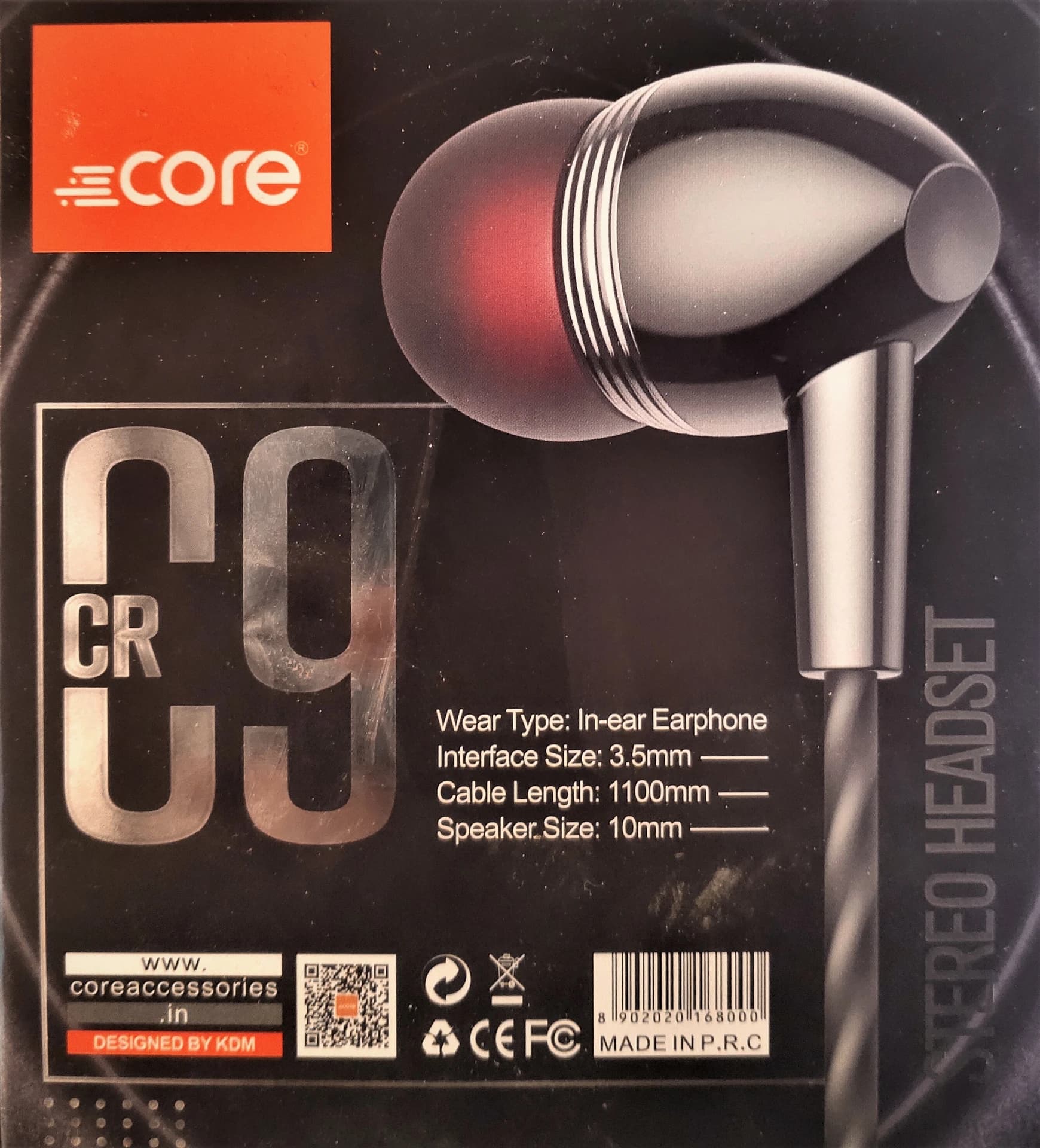 : Core CR-C9 Stereo Earphones image 3