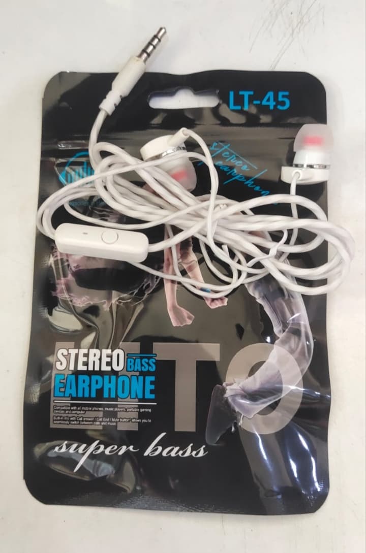 LT-45 Stereo Bass Earphone