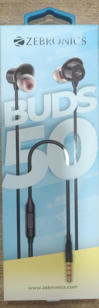Zebronics Zeb Buds 50 Wired Earphone