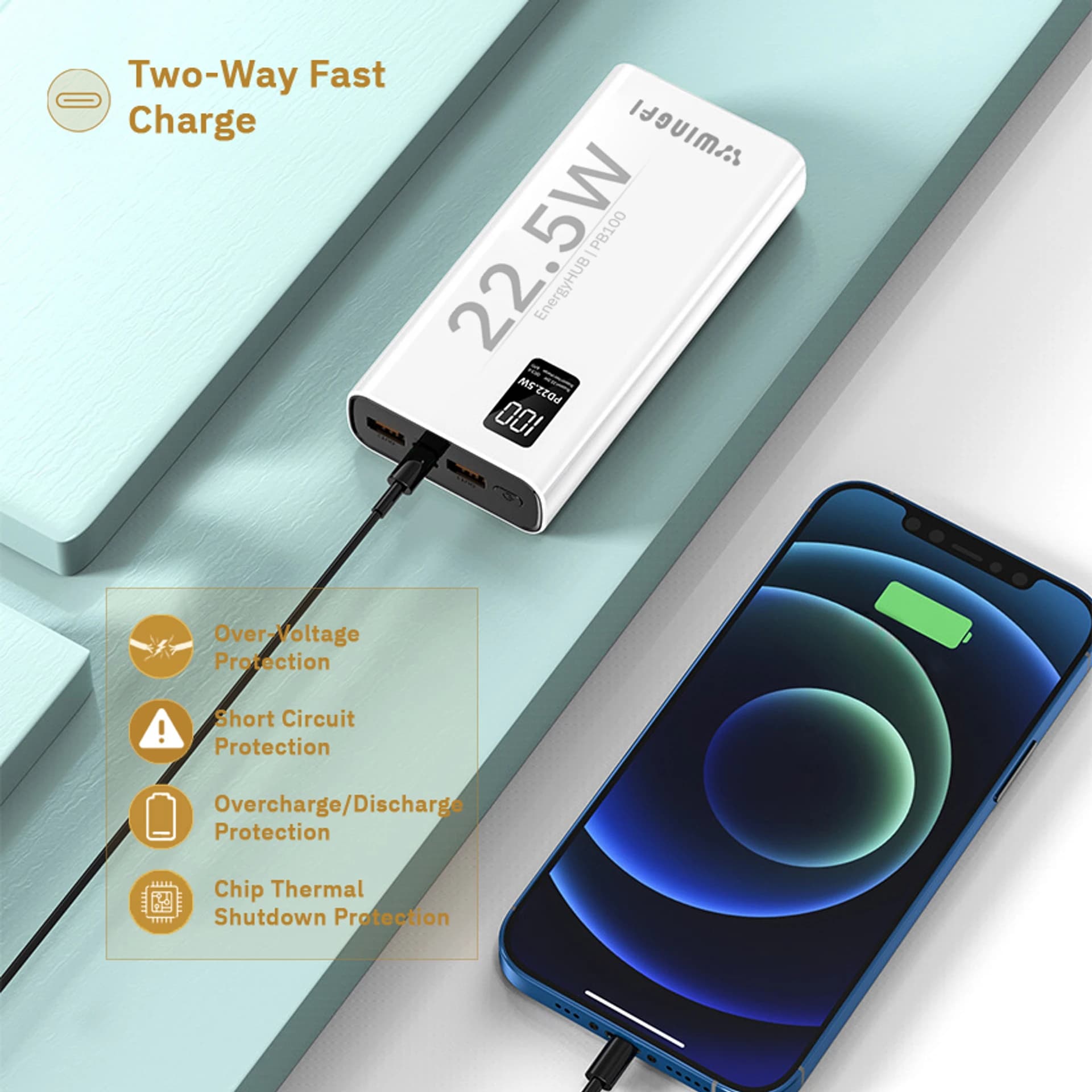 NIRMAX PD Fast Charging Power Bank image 4