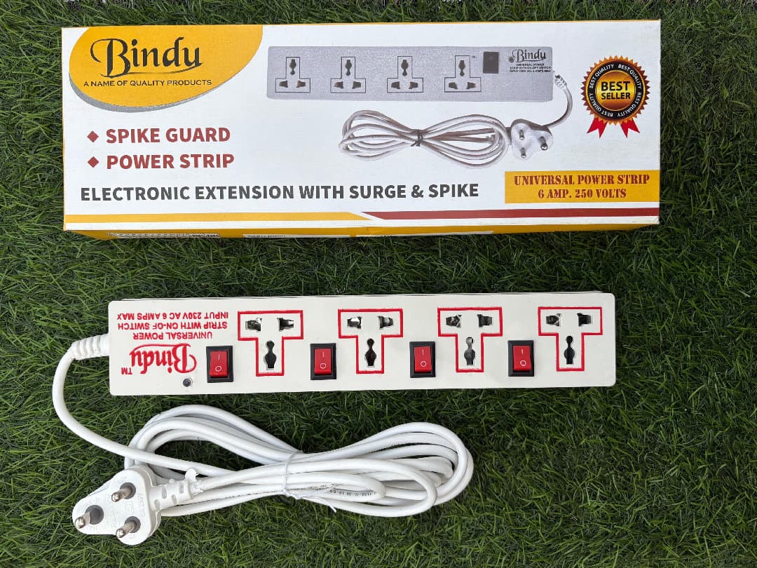 Power Strip 4+4Way5Yards