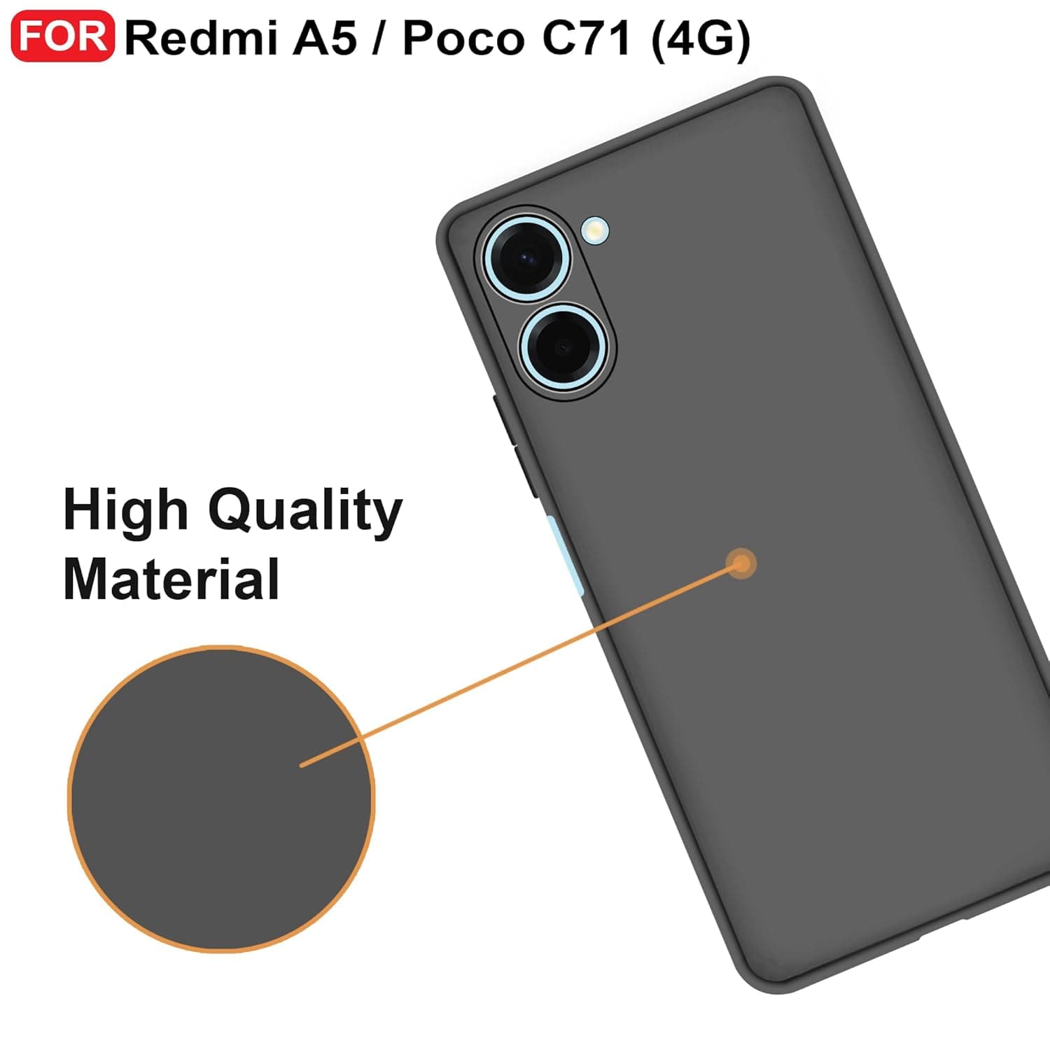 Redmi Mi A5 Back Cover image 5