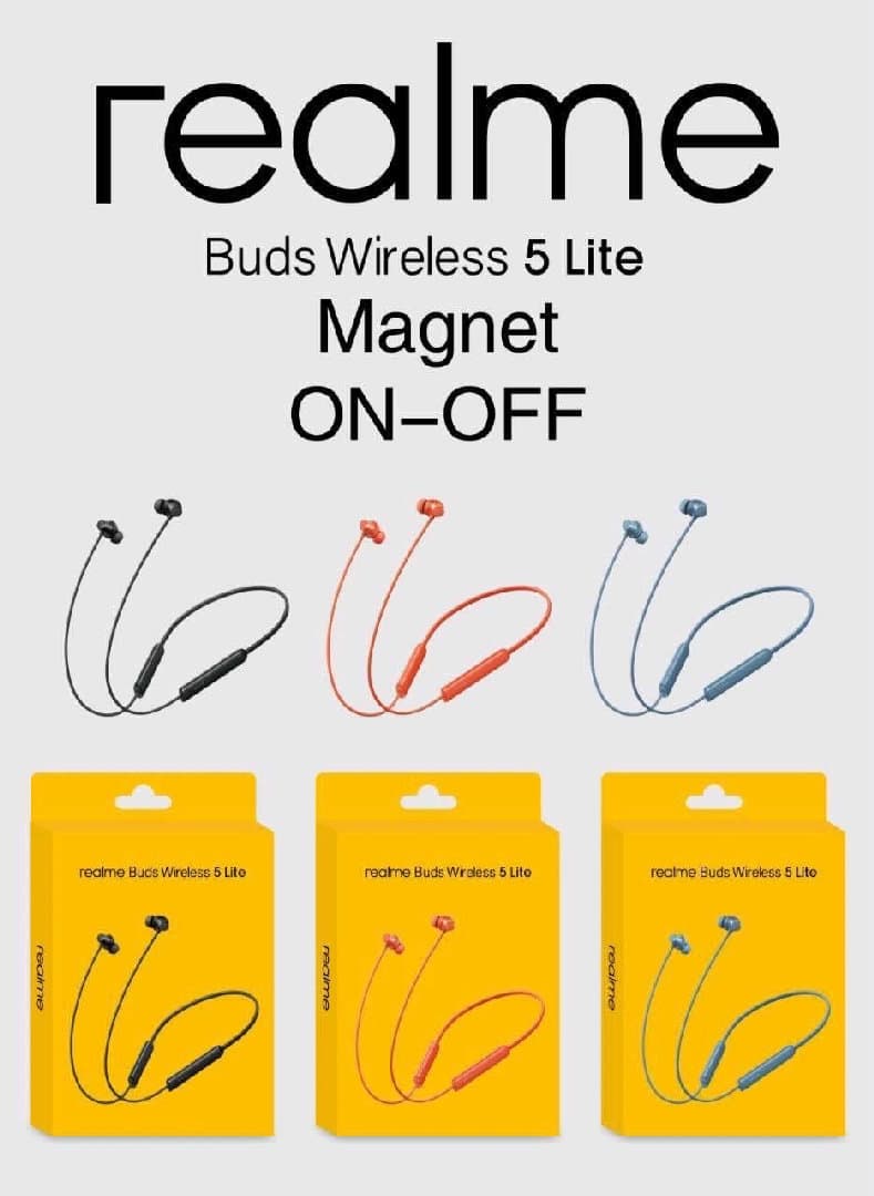 Realme Buds Wireless Neck Band