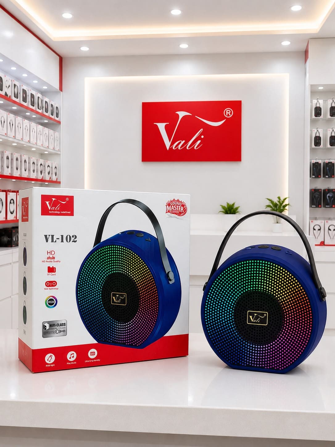 VL-102 RGB Light Portable Wireless Speaker
