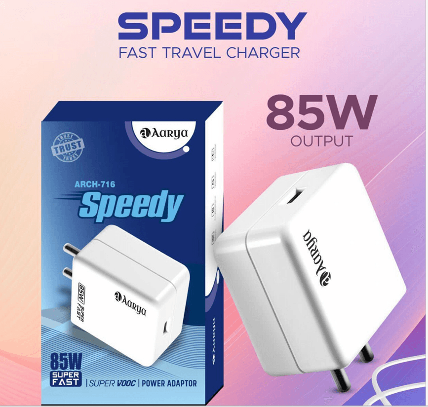 AARYA Speedy Fast Travel Charger