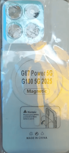 Motorola G67 White Cover
