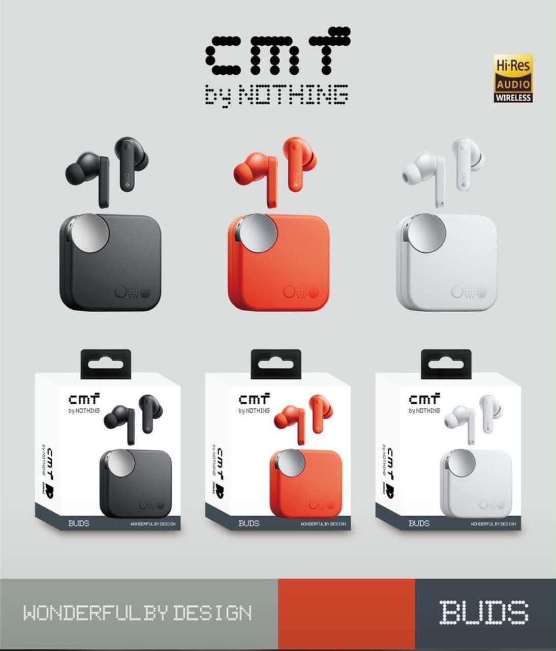 Cmf By Nothing Buds True Wireless Stereo (TWS) Earbuds