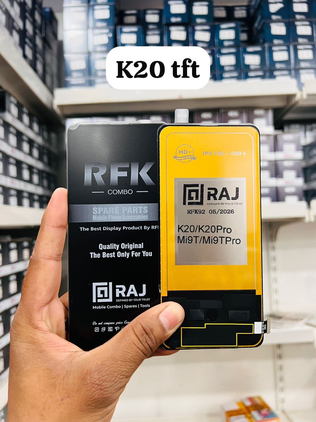 RFK TFT LCD Display Combo for Xiaomi Mi K20