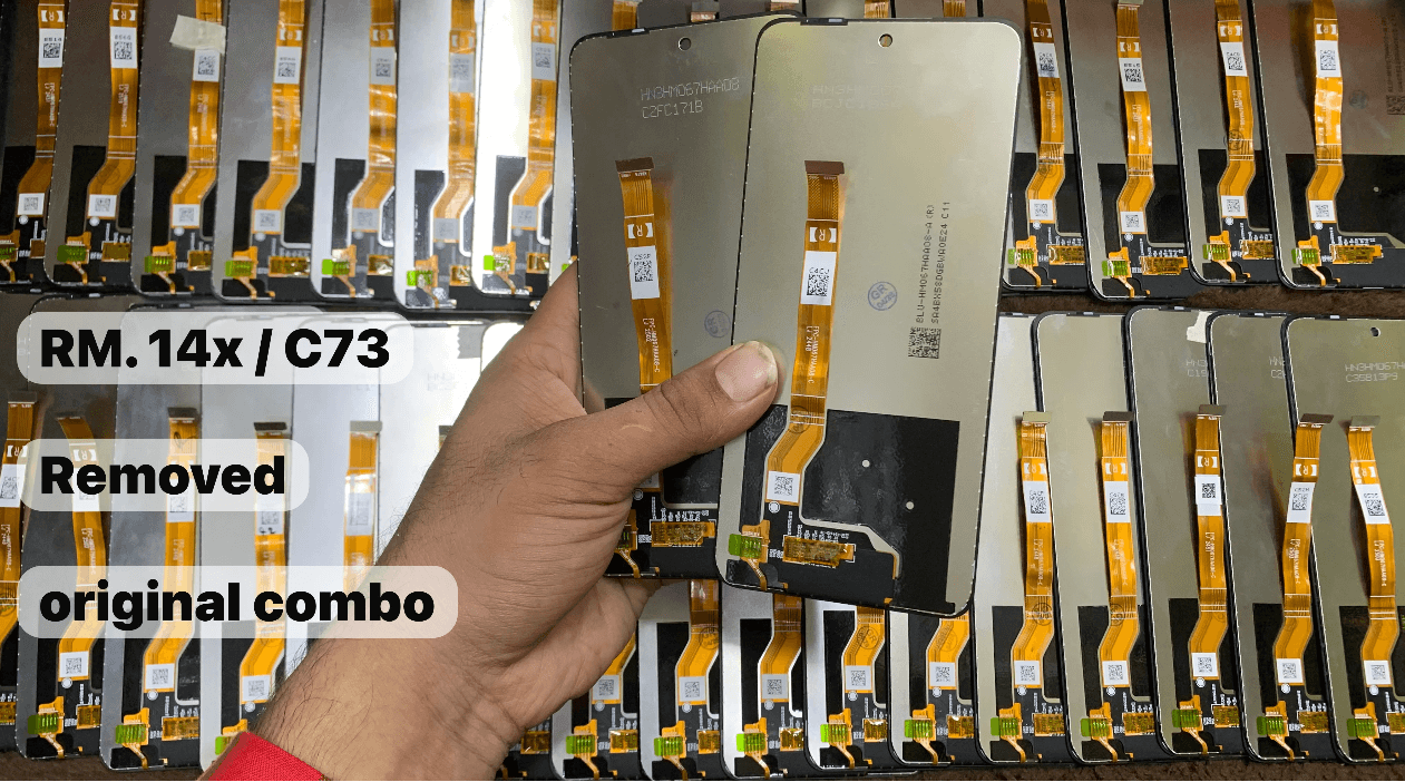 Realme 14x 5G / Realme C73 5G Original LCD Display & Touch Screen Combo Folder