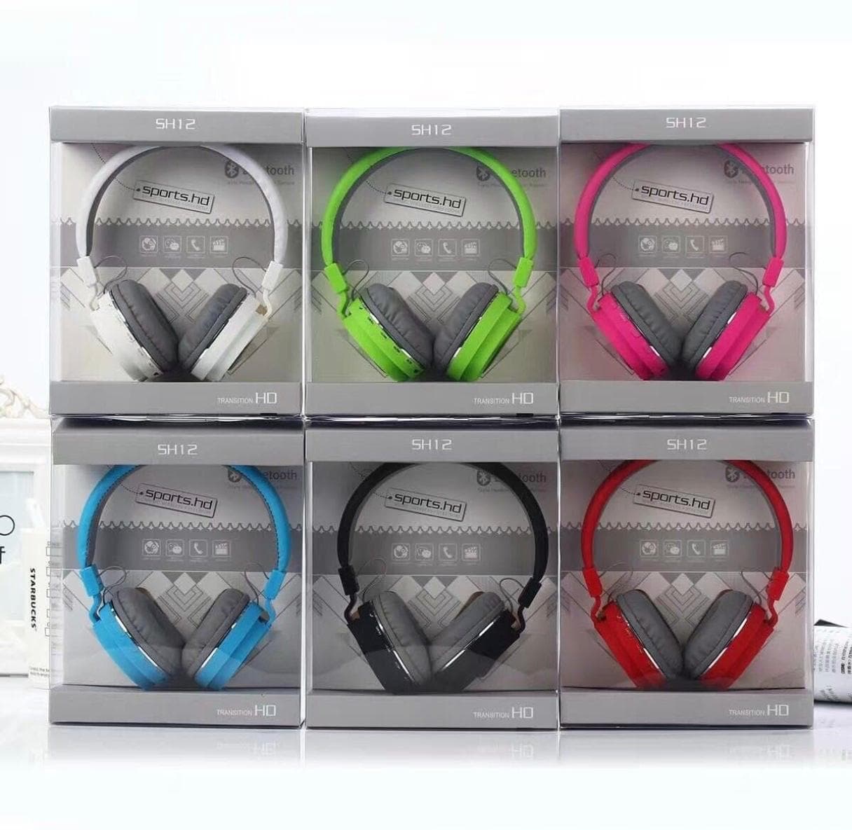 SH12 Wireless Bluetooth Headphone