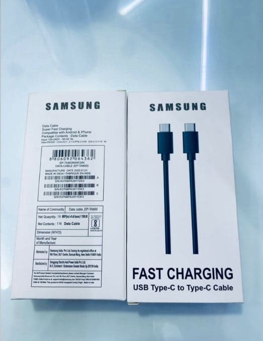 Samsung USB Type-C To Type-C Fast Charging Data Cable – 1M