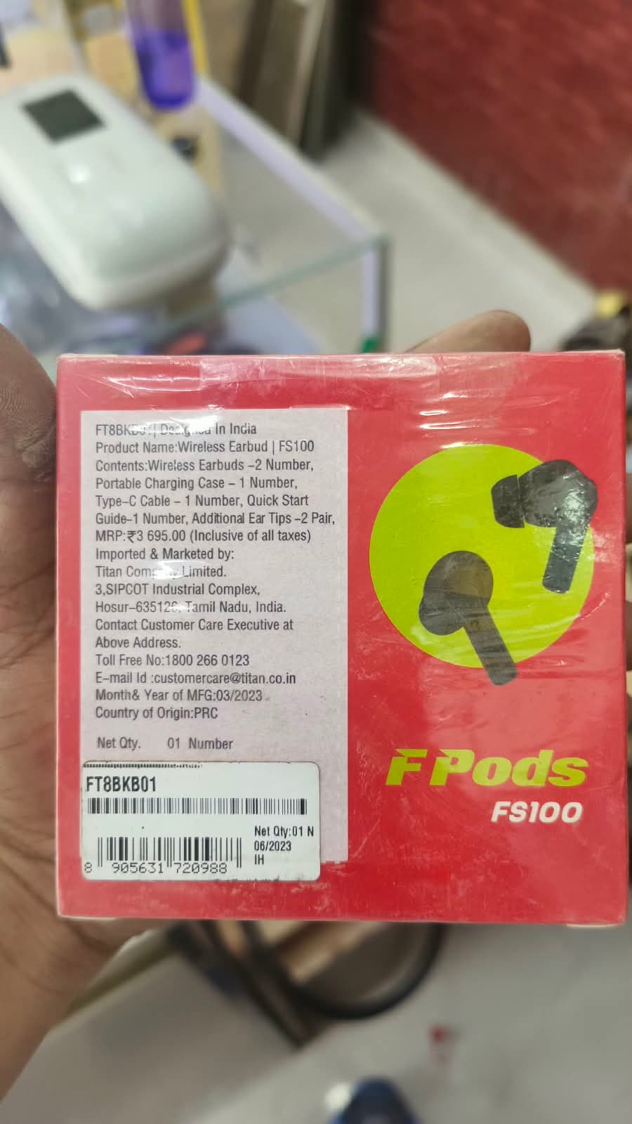 Fastrack FPods FS100 True Wireless Earbuds