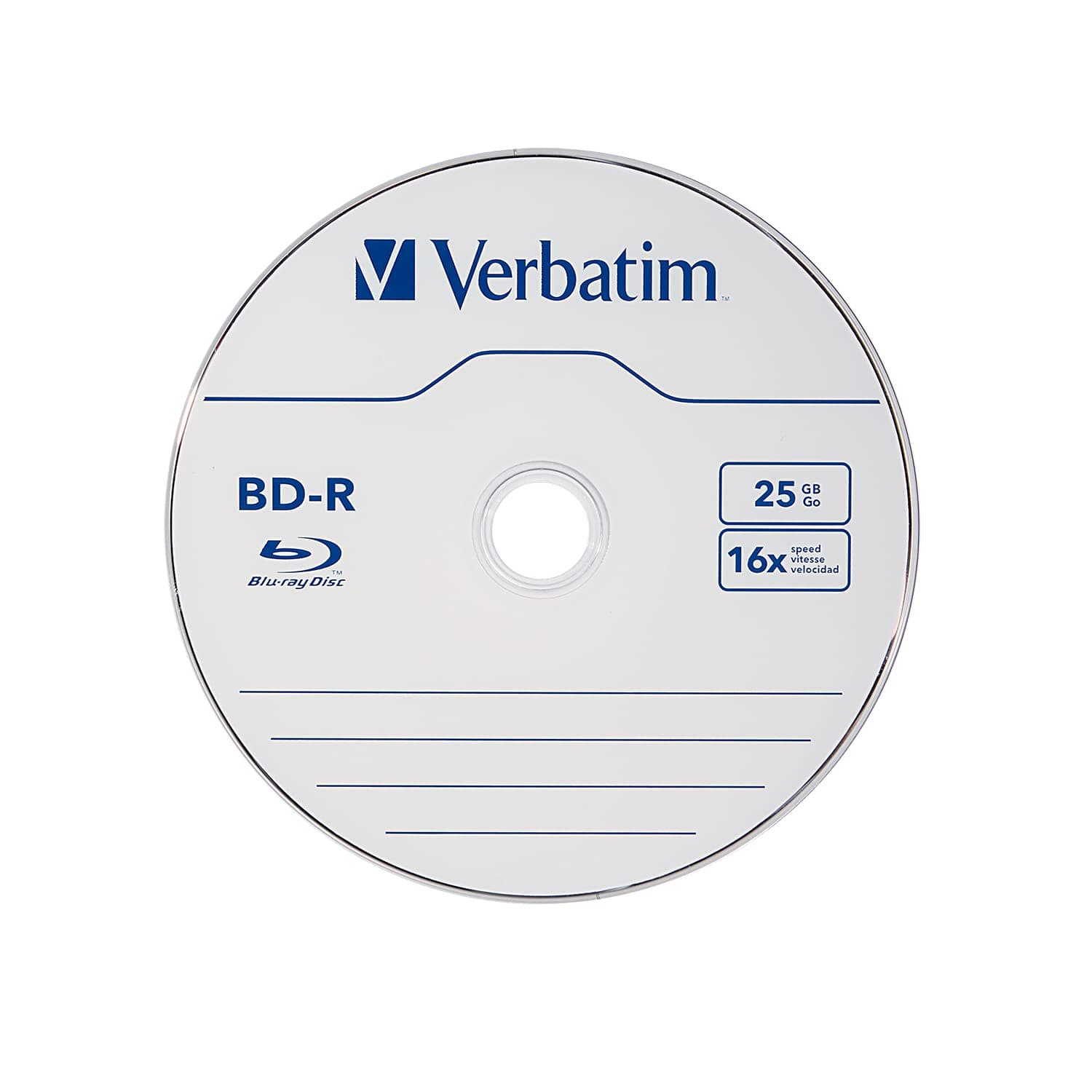 Verbatim BD R 25GB 6x 10Pack Cake Box image 3