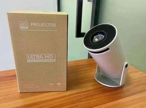 Ultra HD LED Mini Projector With Adjustable Stand