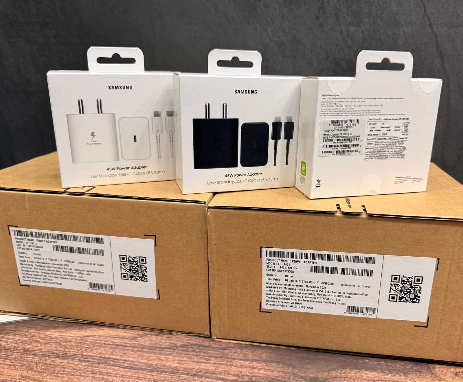 Samsung 45W Power Adapter With USB-C Cable