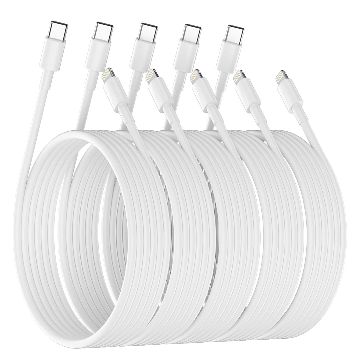 USB C to Lightning Cable for iPhone, iPad, or iPod models with a Lightning port image 4