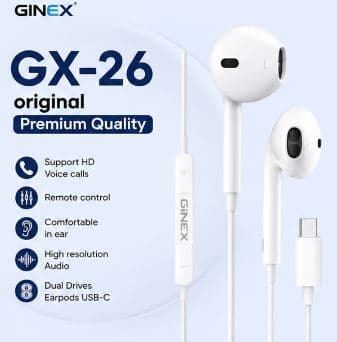 GX-26 Wired In-Ear Earphones image 4
