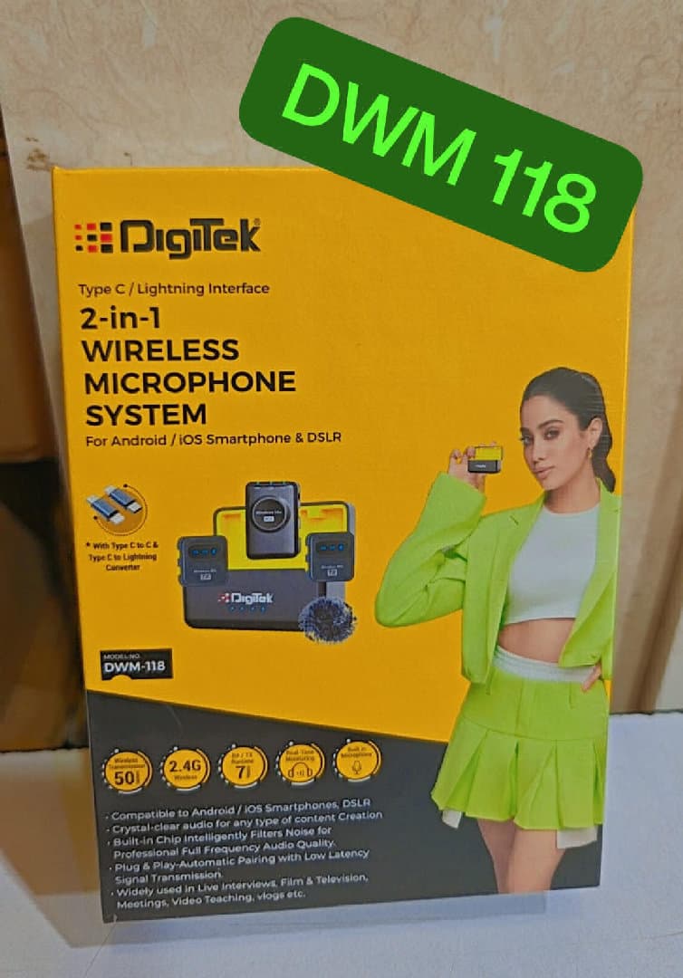 Digitek(DWM-118) Wireless Microphone System