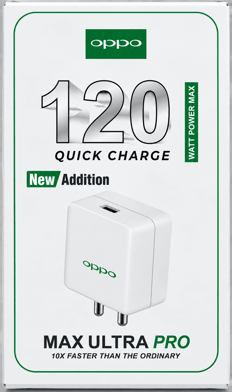 Oppo 120W Max Ultra Pro Quick Charge Power Adapter