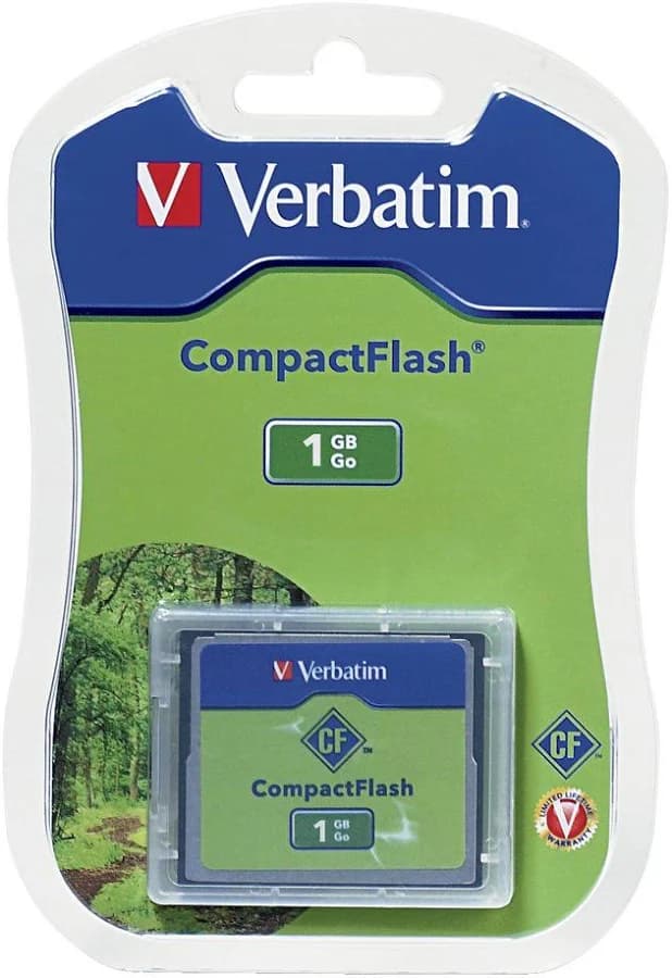 Verbatim 47010 1GB Compact Flash CF Card 133X image 2
