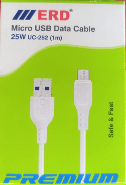 ERD Micro USB Data Cable 25W UC-252 (1 Meter)