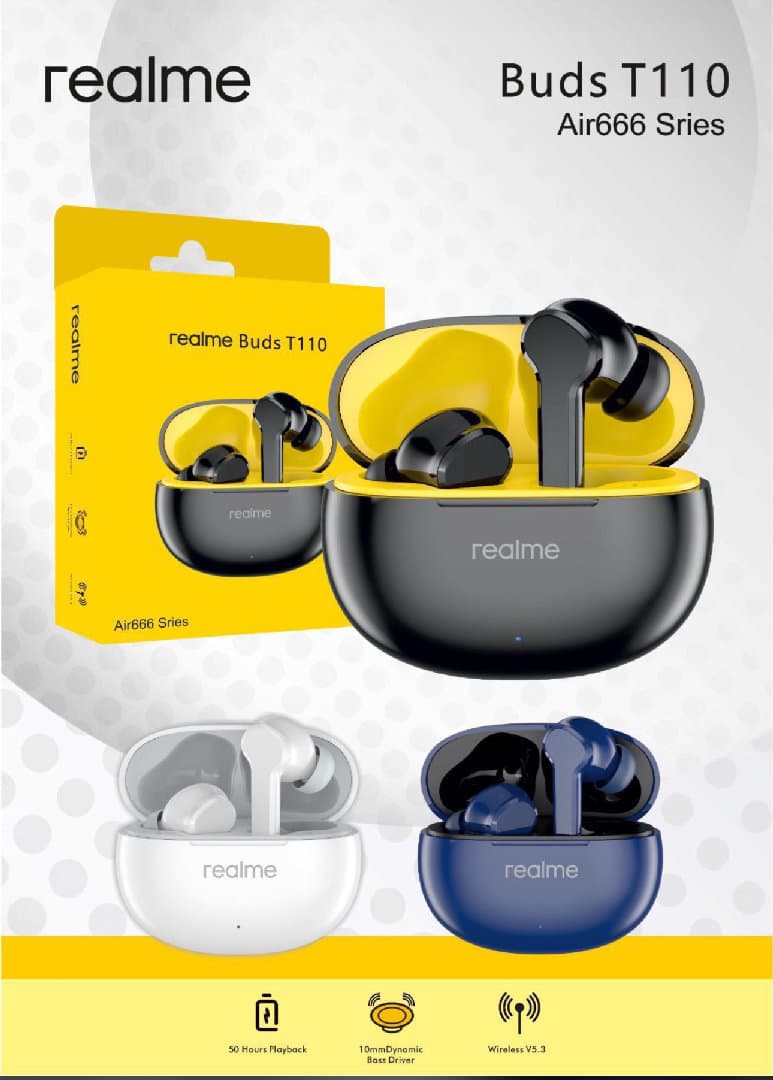 Realme Buds T110 Models Best Quality