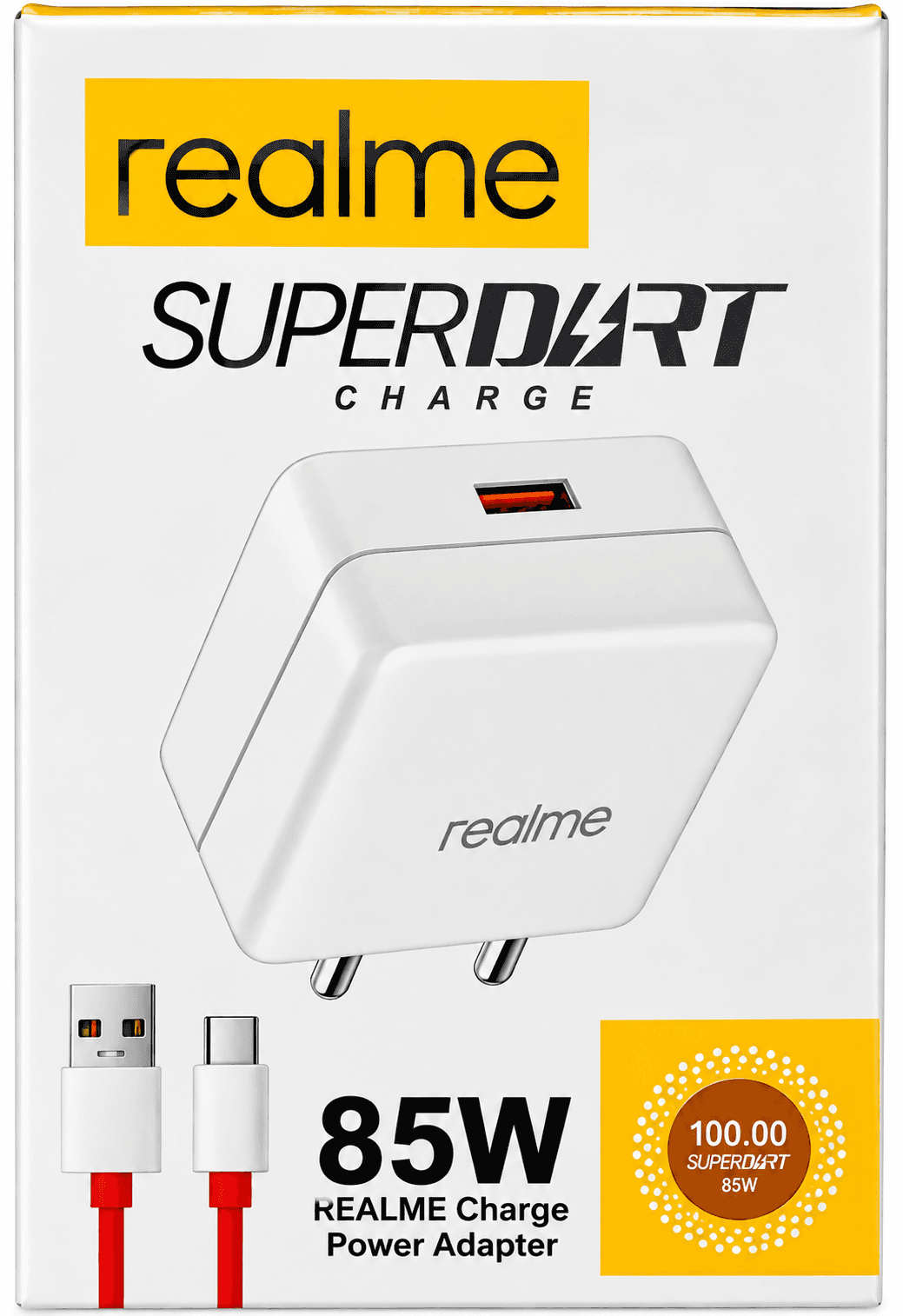 Realme 85W SuperDart Charge Power Adapter