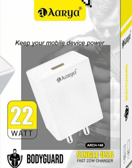 AARYA ARCH-140 Type-C Bodyguard Fast 22W Charger image 2