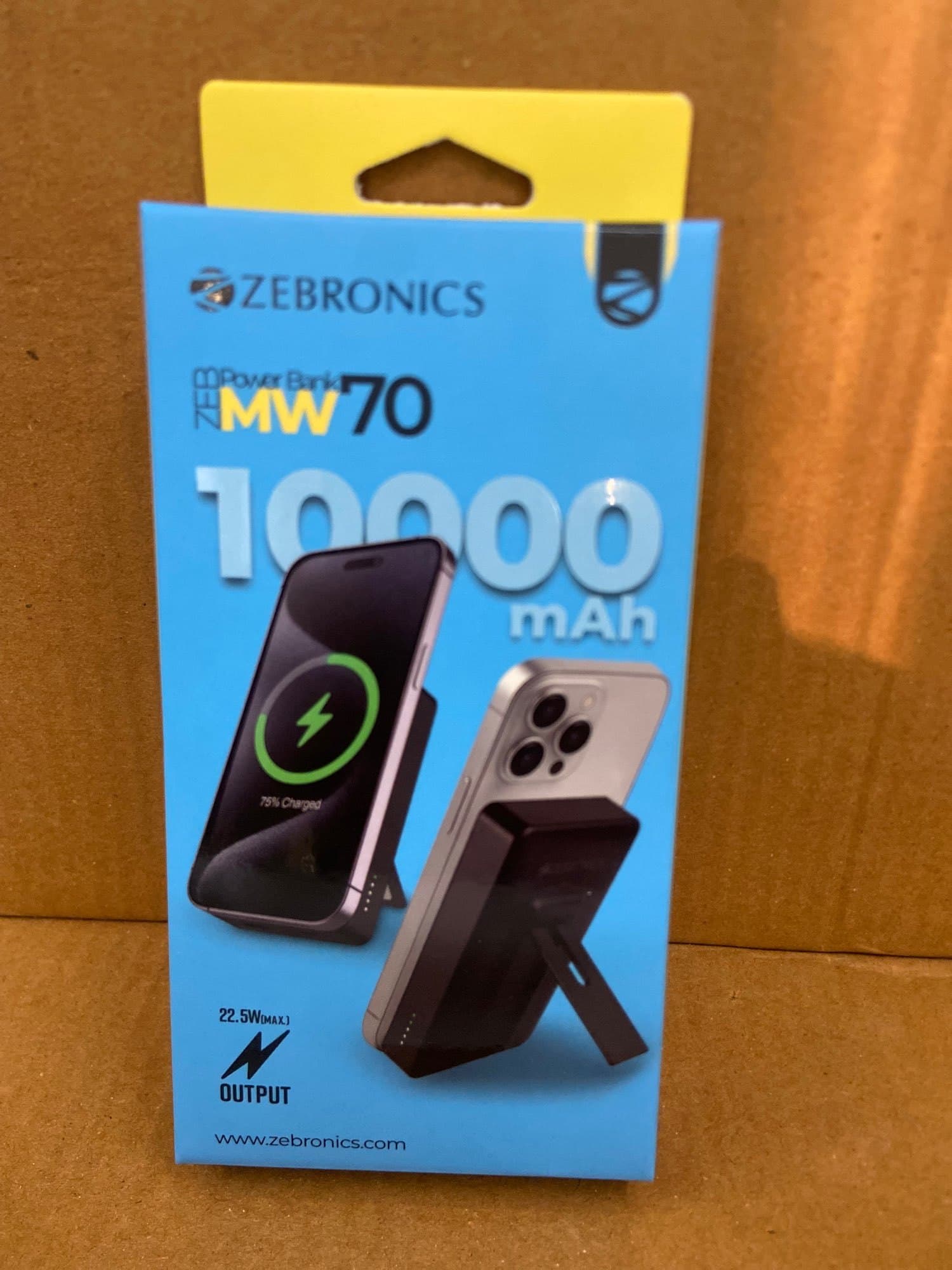 Zebronics MW70  Wireless Power Bank image 3