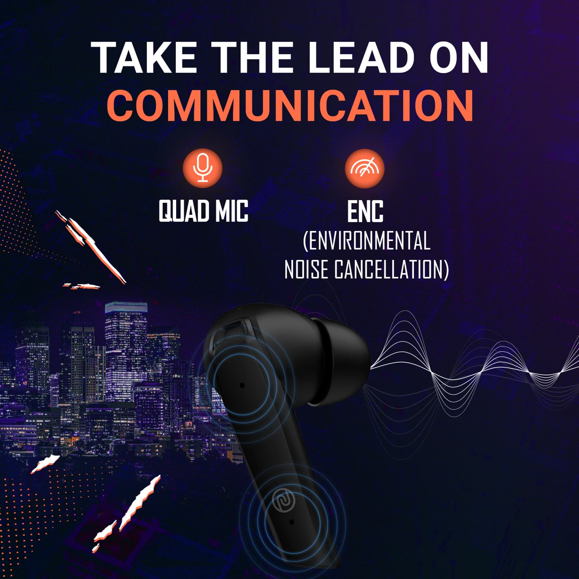 Noise Buds Combat wireless ear buds image 3