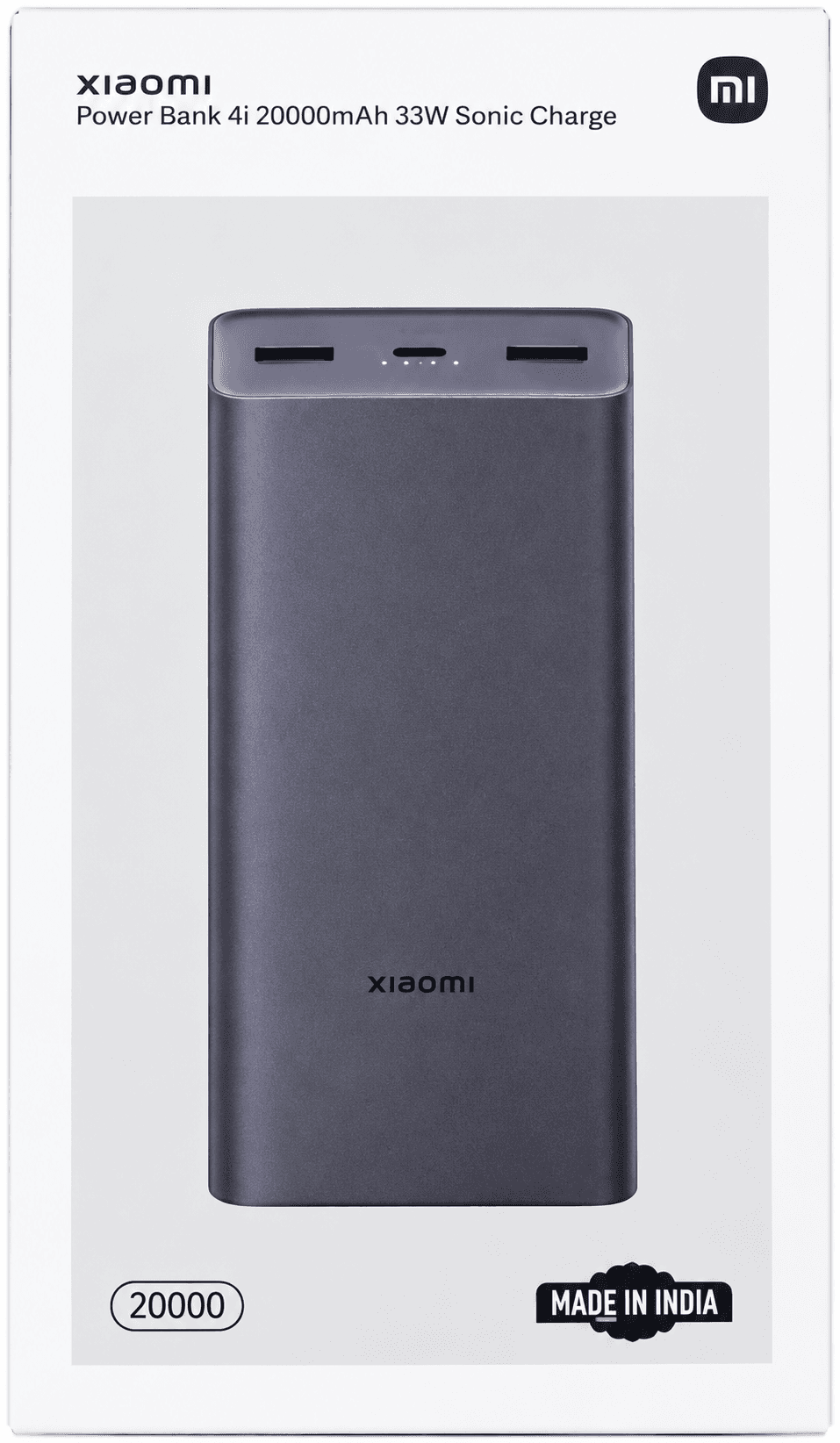 Xiaomi Power Bank 4i 20000mAh 33W Sonic Charge