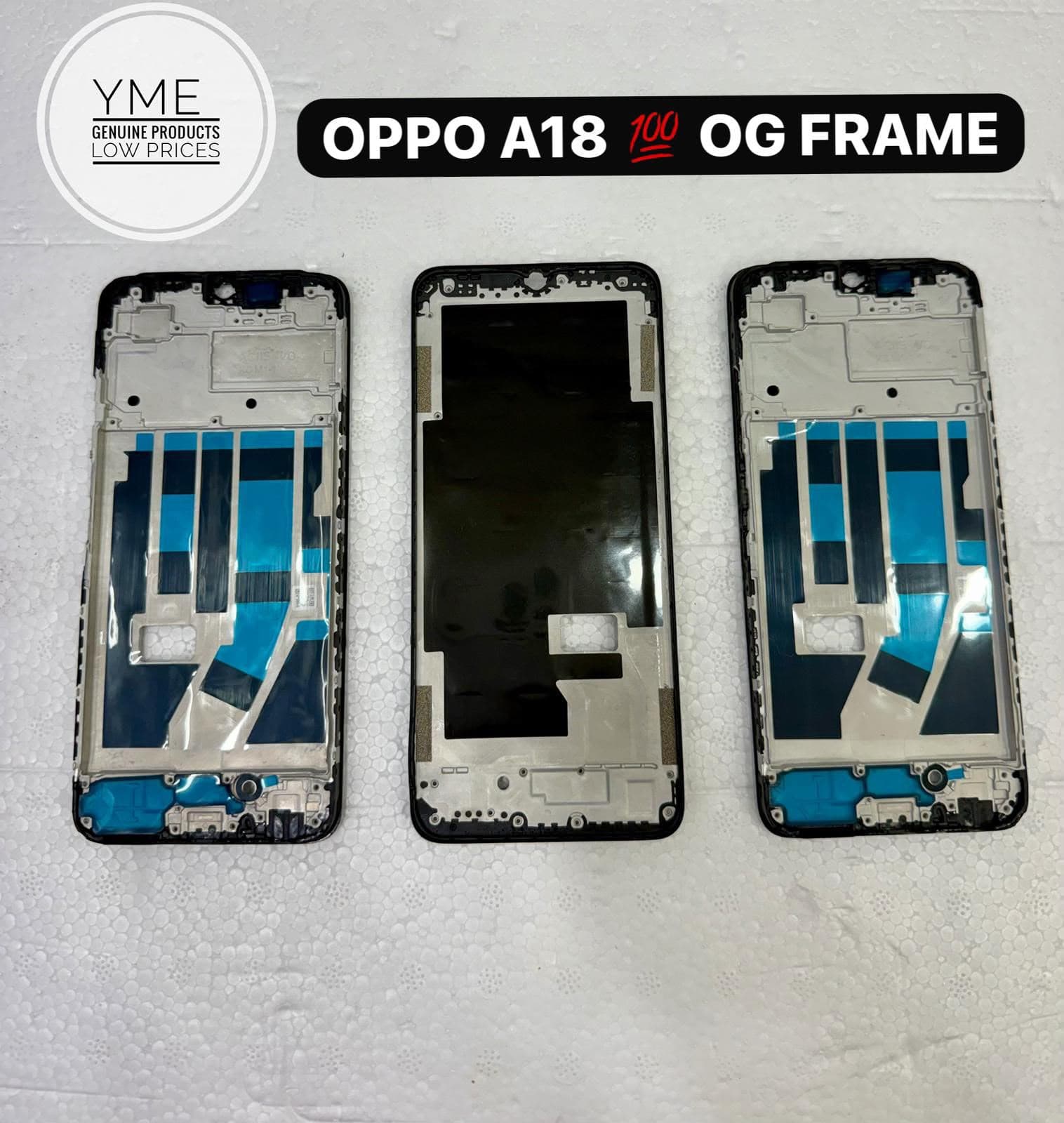 OPPO A54 13C DISPLAY FRAME ORIGINAL image 3