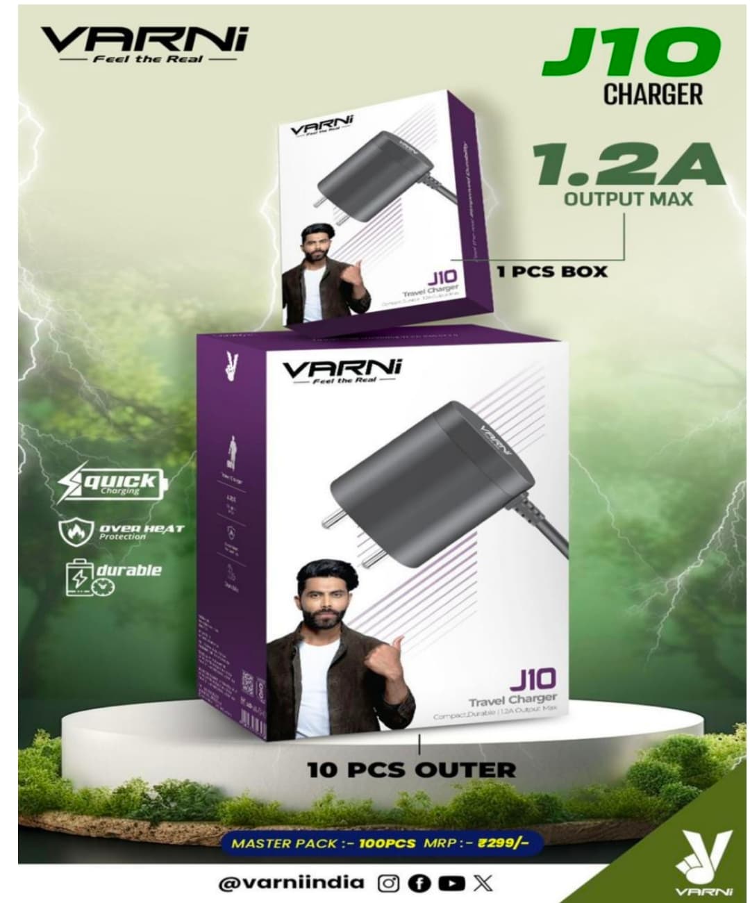 Varni J10 Travel Charger image 2