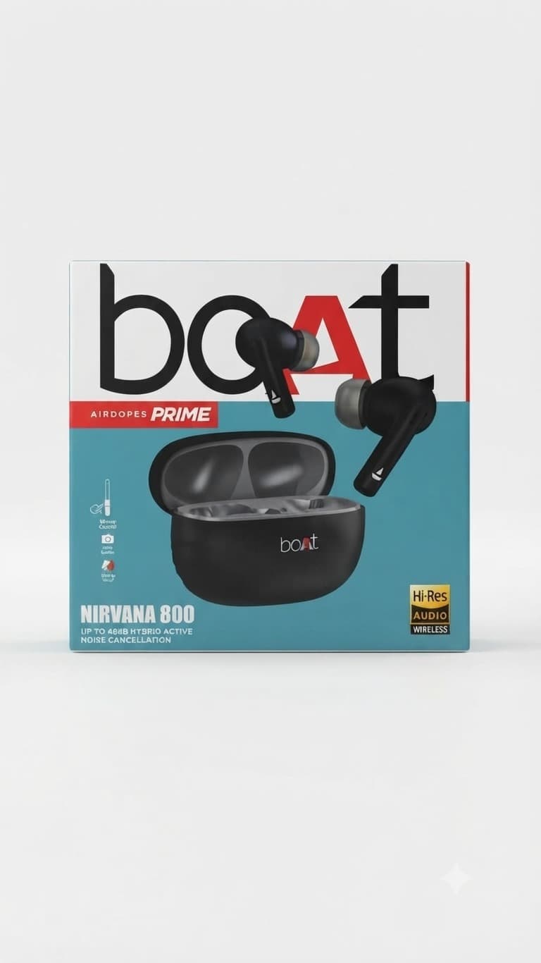 Boat Airdopes Prime Nirvana 800 – True Wireless Earbuds