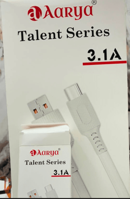 Talent Series 3.1A Fast Charging Data Cable