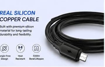 GINEX GX-28M – 6A USB to Micro Fast Charging Cable image 3