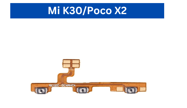 Mi A5/Mi Go/ Mi K20/K20 Pro/Mi K30/Poco X2 Power Volume Flex image 4