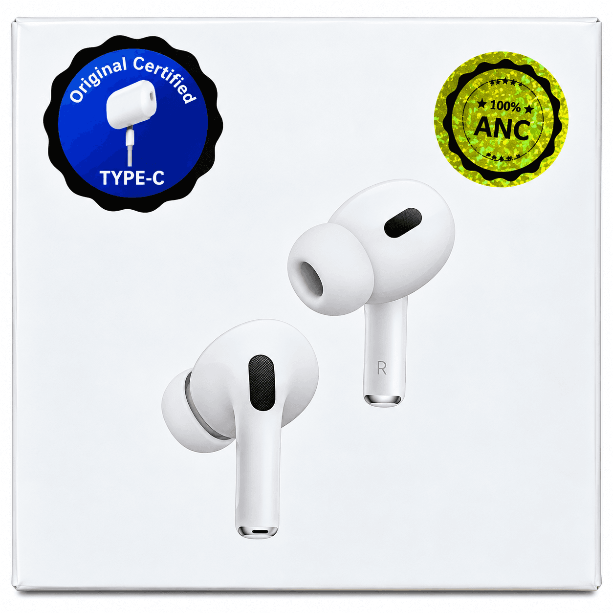 Wireless TWS Earbuds With Type-C Charging