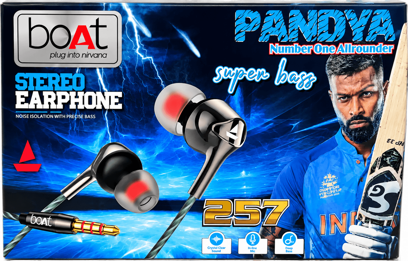 Boat BassHeads 100 Wired Earphones