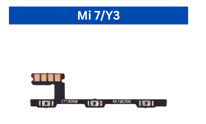 Mi 6/6A / Mi 6 Pro/ Mi 7A/ Mi 7/Y3  Power Volume Flex image 2